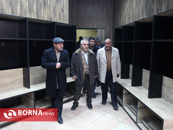 بازدید سرپرست باشگاه پرسپولیس از ورزشگاه قدس