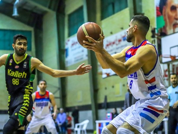 دیدار تیم های بسکتبال نبوغ - کاله