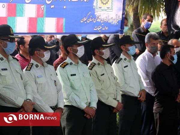 مراسم سومین روز شهادت سرگرد امید چای پز