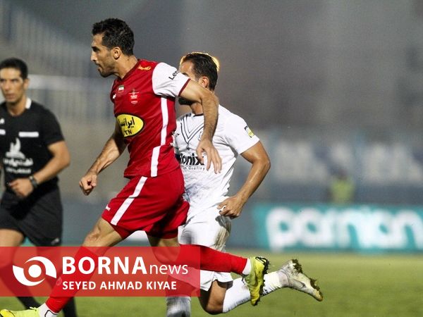 در حاشیه دیدار تیم های فوتبال پرسپولیس _ ملوان