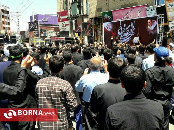 مراسم عزاداری شهادت امام صادق(ع)- شهرستان قدس