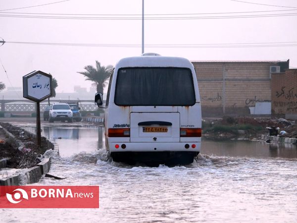 آبادان سه روز بعد از بارندگی