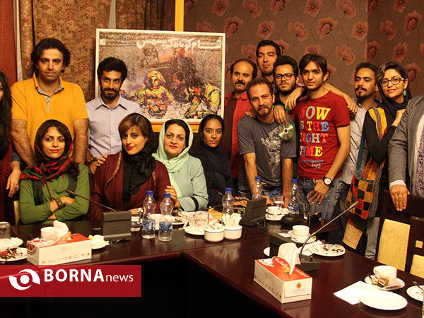 نشست خبری نمایش «شام کوتاه کریسمس»