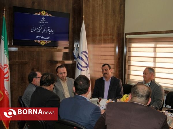 دیدار کوروش صبوریان با قهرمانان کشتی پهلوانی