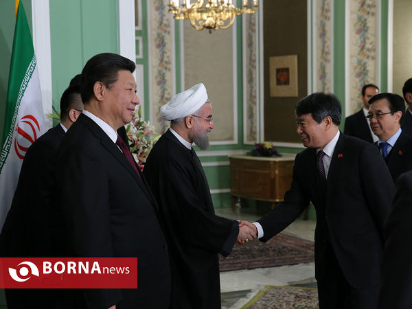 استقبال رسمی از رئیس‌جمهور چین