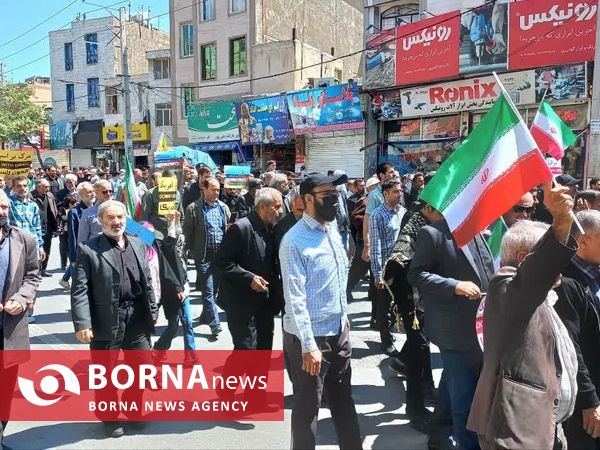 راهپیمایی روز جهانی قدس _ ملارد