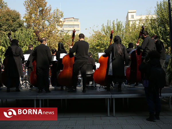 مراسم وداع با پورنگ پورشیرازی