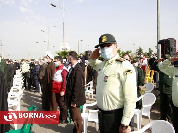 مراسم تشییع پیکر سردار حق