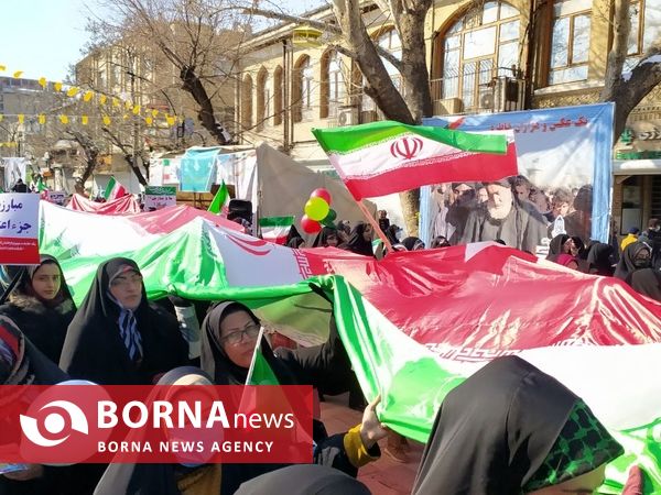 راهپیمایی ۲۲بهمن _ همدان