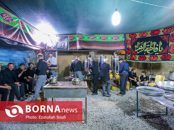  سوگواری شب هشتم محرم