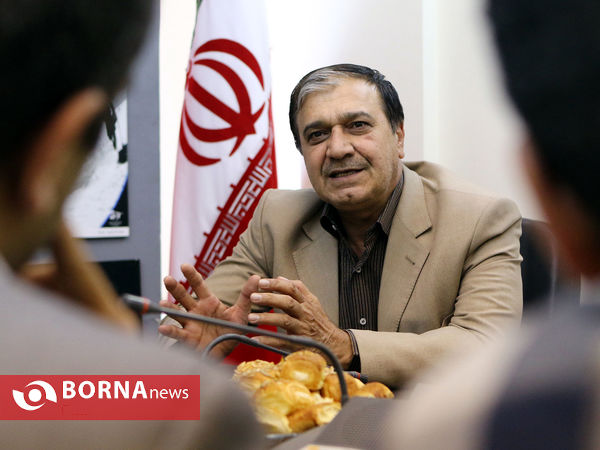 بازدید محمد رضایی رئیس سازمان ورزش شهرداری تهران ار خبرگزاری برنا