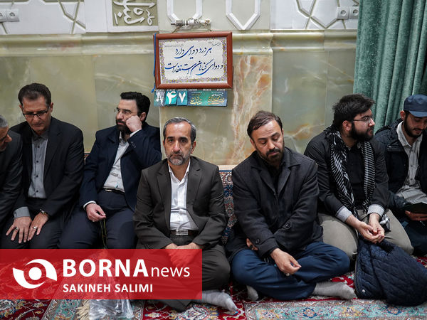 مراسم چهلم شهید اسماعیل احمدی