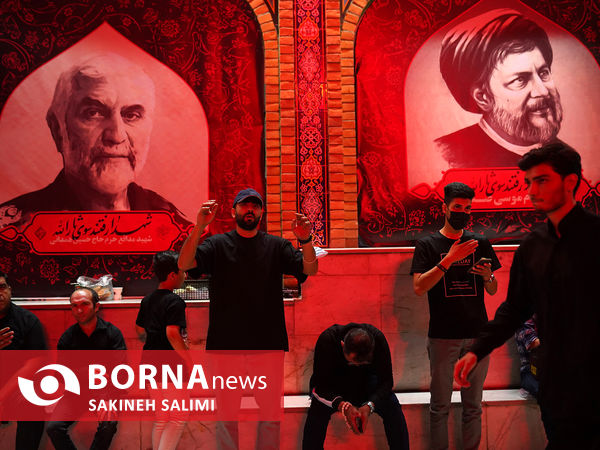 حال و هوای شب چهارم محرم در میدان تجریش