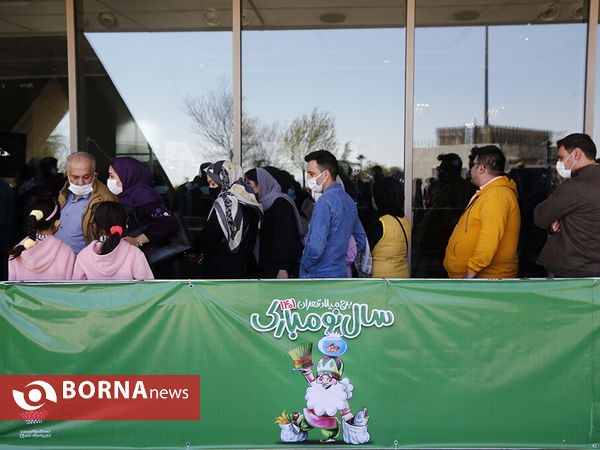 بازدید نوروزی مسافرین از برج میلاد