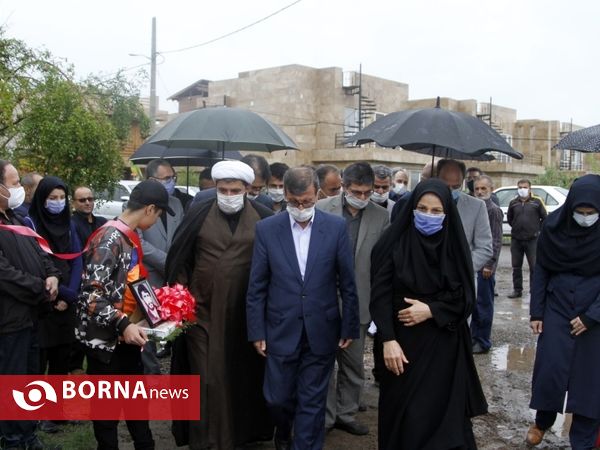 افتتاح پروژه های ورزشی شهرستان آستانه اشرفیه