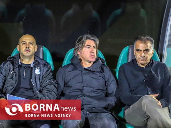 در حاشیه دیدار تیم های فوتبال آلومینیوم - استقلال