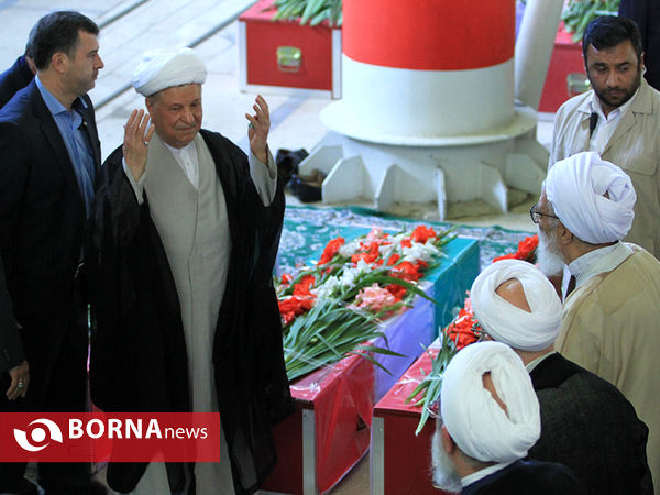 مراسم تشییع پیکر مطهر شهدای فاجعه منا - دانشگاه تهران-2