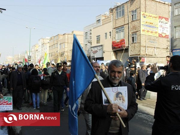 راهپیمایی 22 بهمن- نسیم شهر