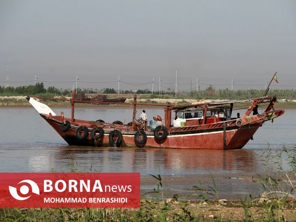 مراسم کلنگ زنی پارک 20 هکتاری خلیج فارس آبادان