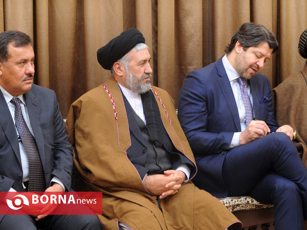 دیدار رییس اجرایی دولت افغانستان و هیات همراه با رهبر انقلاب