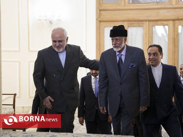 دیدار وزیر خارجه عمان با محمدجواد ظریف
