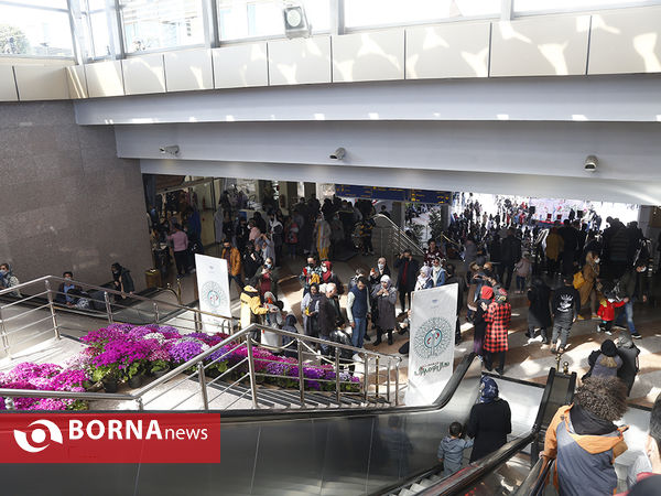 بازدید نوروزی مسافرین از برج میلاد