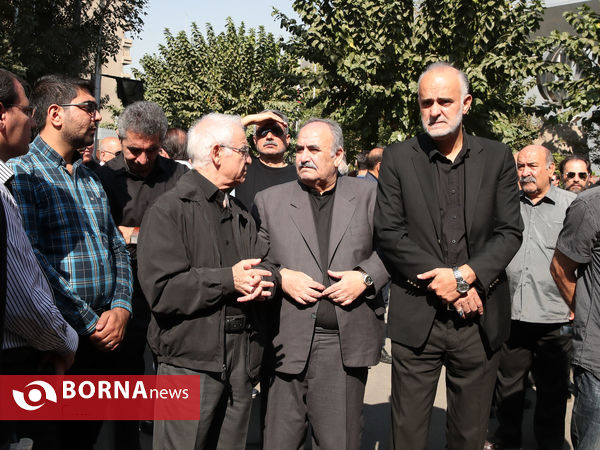 تشییع پیکر جعفر کاشانی پیشکسوت فوتبال