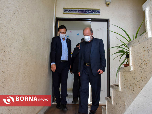 حضور فرماندار اراک در دفتر خبرگزاری برنا