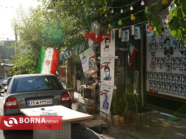 تماشای آخرین مناظره انتخابات ۱۴۰۰-محله لویزان- عکاس:سکینه سلیمی