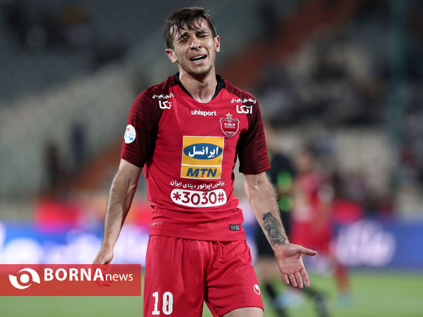 دیدار تیم های پرسپولیس تهران - پارس جنوبی جم