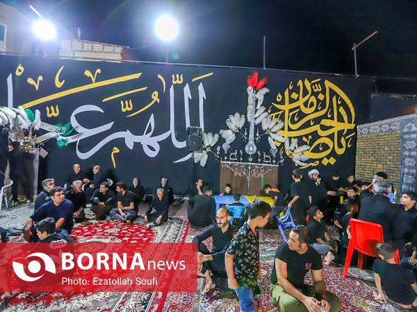  سوگواری شب هشتم محرم
