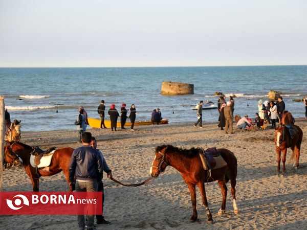 سواحل دریای خزر-نمک آبرود