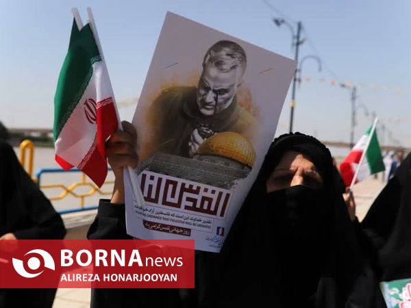 راهپیمایی روز جهانی قدس در خرمشهر