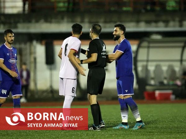 دیدار تیم های فوتبال داماش گیلان _ فولاد نوین اهواز 