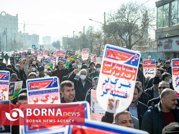 گرامیداشت حماسه نهم دی در اراک