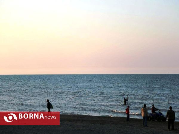 سواحل دریای خزر-نمک آبرود