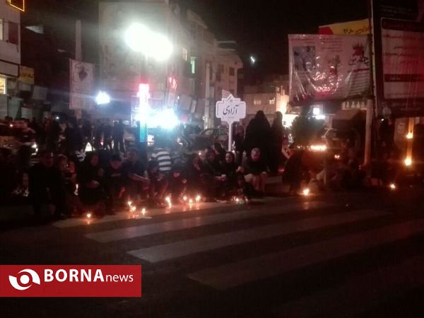 مراسم شام غریبان شهرستان قدس