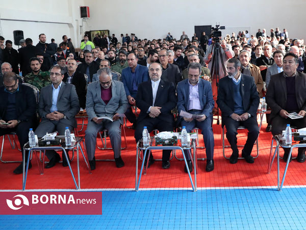 افتتاح مجموعه ورزشی شهید خوراکیان