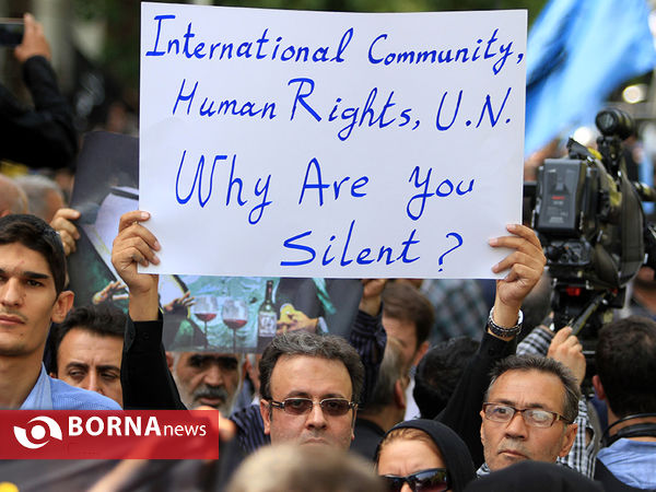 مراسم تشییع پیکر مطهر شهدای فاجعه منا - دانشگاه تهران-2