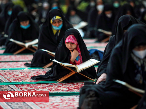 ترتیل خوانی قرآن کریم در حرم مطهر رضوی