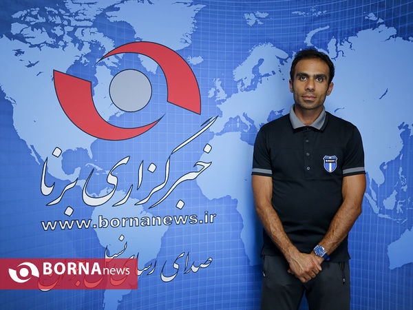 حضور فرزاد شکری " رکاب زن کوهستان" در خبرگزاری برنا