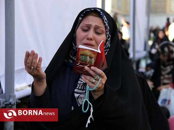 مراسم پرفیض دعای عرفه -امام زاده پنج تن لویزان