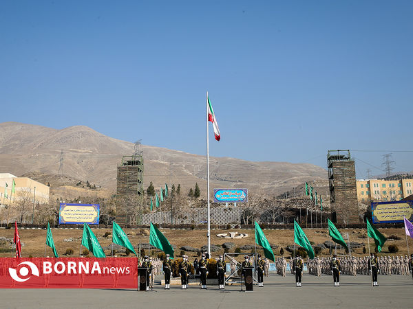 اعطای درجه به دانش آموختگان دانشگاه علوم انتظامی