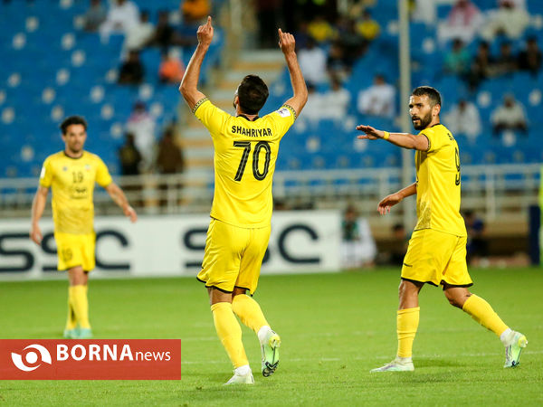 دیدار تیم های فوتبال سپاهان ایران - التعاون عربستان