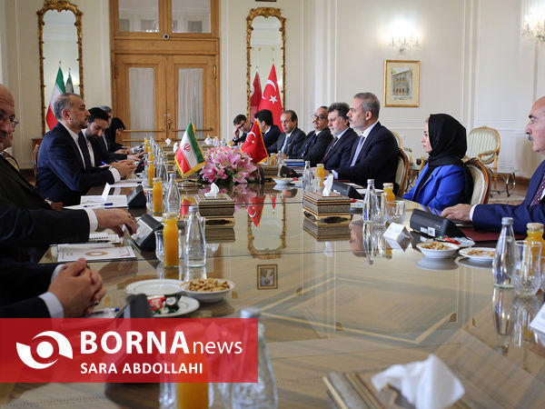 دیدار وزرای خارجه ایران و ترکیه