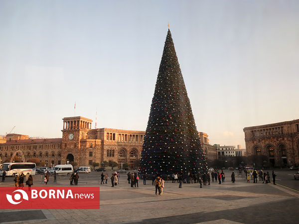 حال و هوای سال نو میلادی در ارمنستان