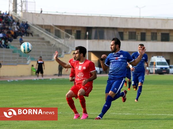 دیدار فوتبال پارس جم جنوبی - سپیدرود رشت