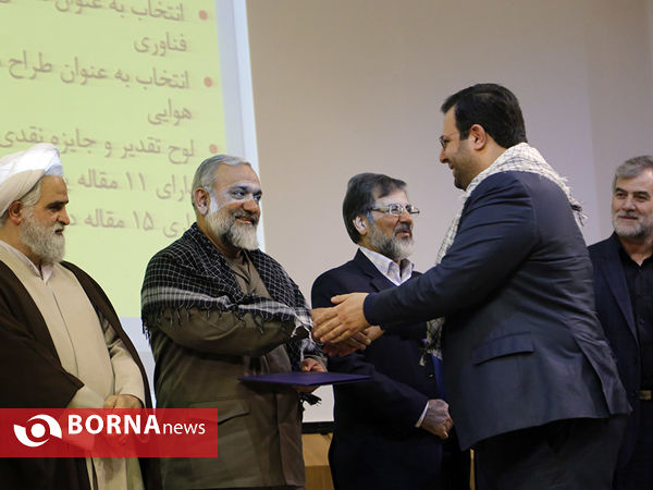 تجلیل ازجهادگران بسیجی عرصه علم، پژوهش و فناوری‎