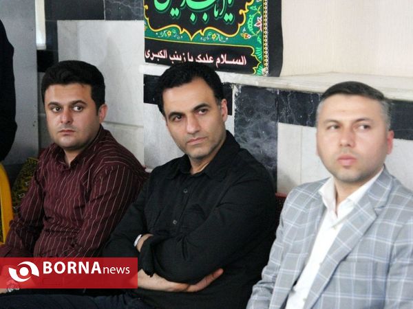 مراسم ختم مادر  سخنگو و مسئول حقوقی باشگاه سپیدرود رشت