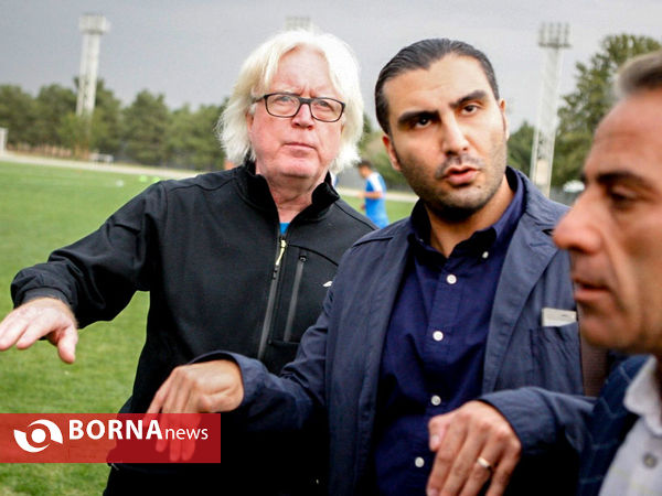 تمرینات تیم فوتبال استقلال تهران